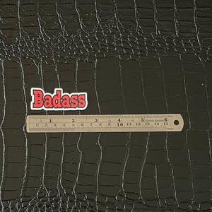 Badass Vinyl Sticker