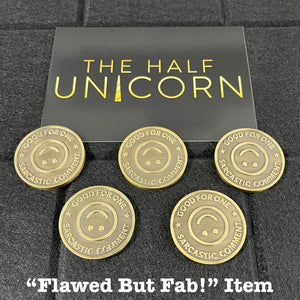 Sarcastic Token (5) Oops Bundle - Flawed But Fab